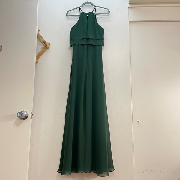 Jenny Yoo Charlie Ruffle Bodice Gown - Picture 6 of 12